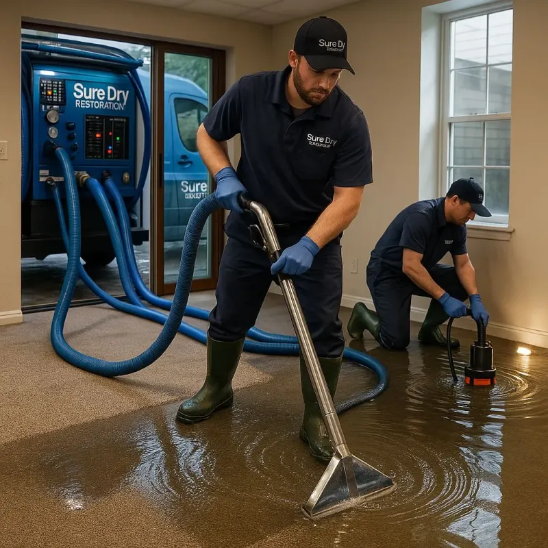 Water Extraction and Removal process in Mount Plymouth, FL